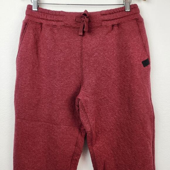 Lunya Lahgo Restore Double Faced Pant Sweatpant Jogger Red Size Large NWOT - Picture 2 of 10